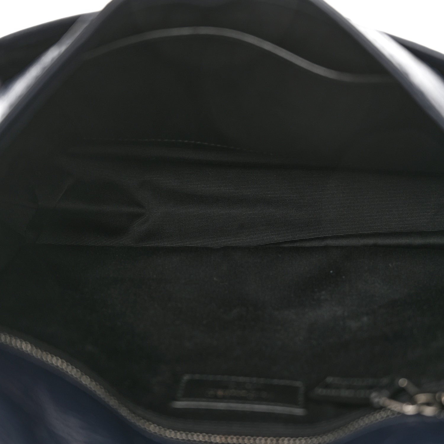 Saint Laurent Crinkled Calfskin Matelasse Monogram Medium Niki Chain Satchel Deep Marine 5 of 10