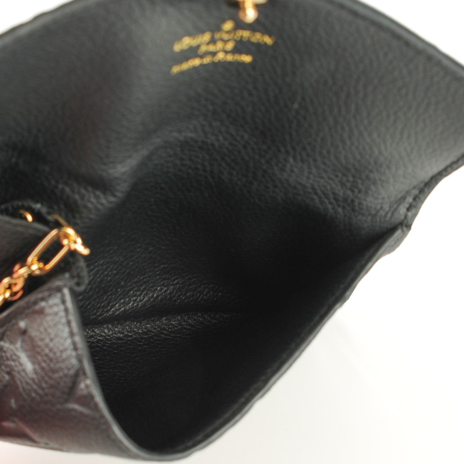 Louis Vuitton Empreinte Key Pouch Black 5 of 7