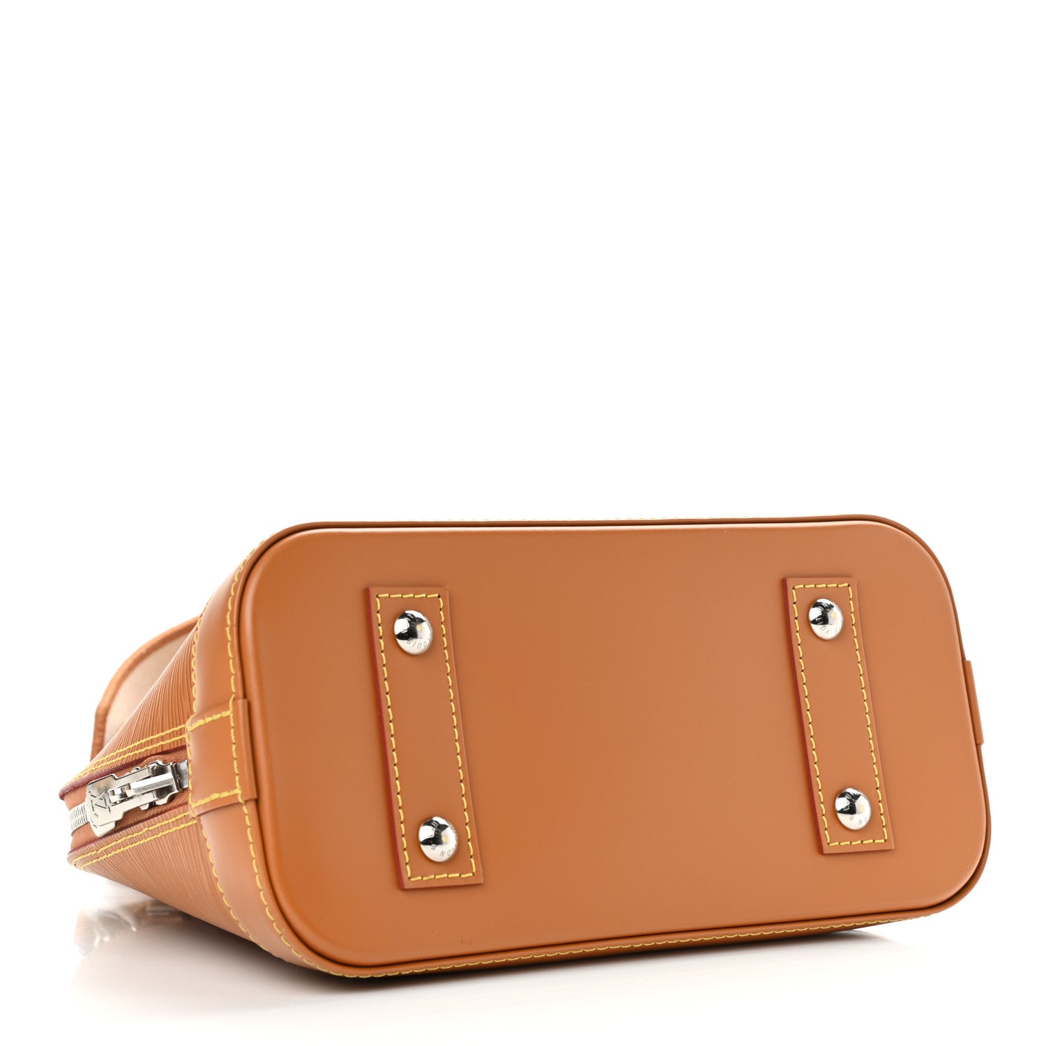 Louis Vuitton Epi Jacquard Alma BB Honey Gold 4 of 11