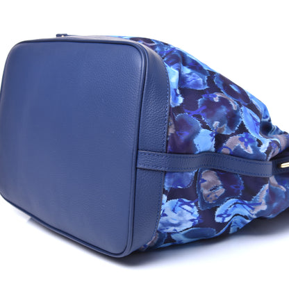 Louis Vuitton Nylon Monogram Ikat Noefull MM Grand Blue 9 of 9