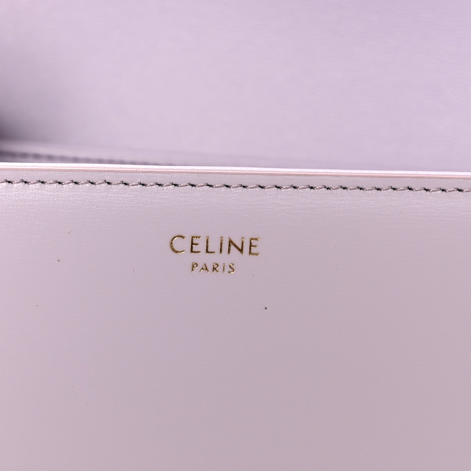 Celine Shiny Calfskin Teen Triomphe Light Lavender 6 of 9