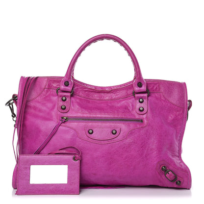 Balenciaga Agneau Classic Hardware City Amethyst 1 of 11