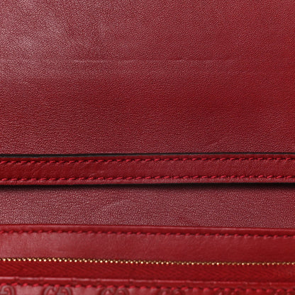 Gucci Microguccissima Crossbody Wallet Red 10 of 11