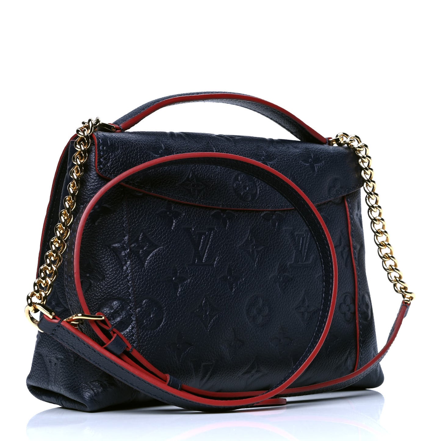 Empreinte Blanche BB Marine Rouge