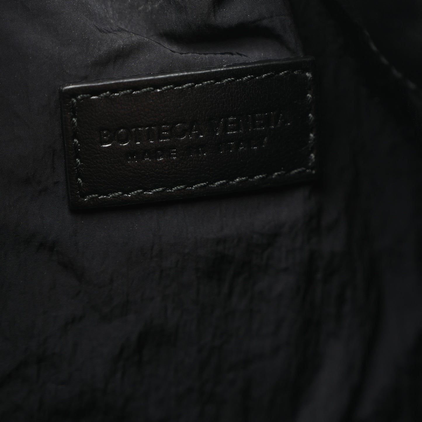 Nappa Intrecciato Medium Dustbag Black