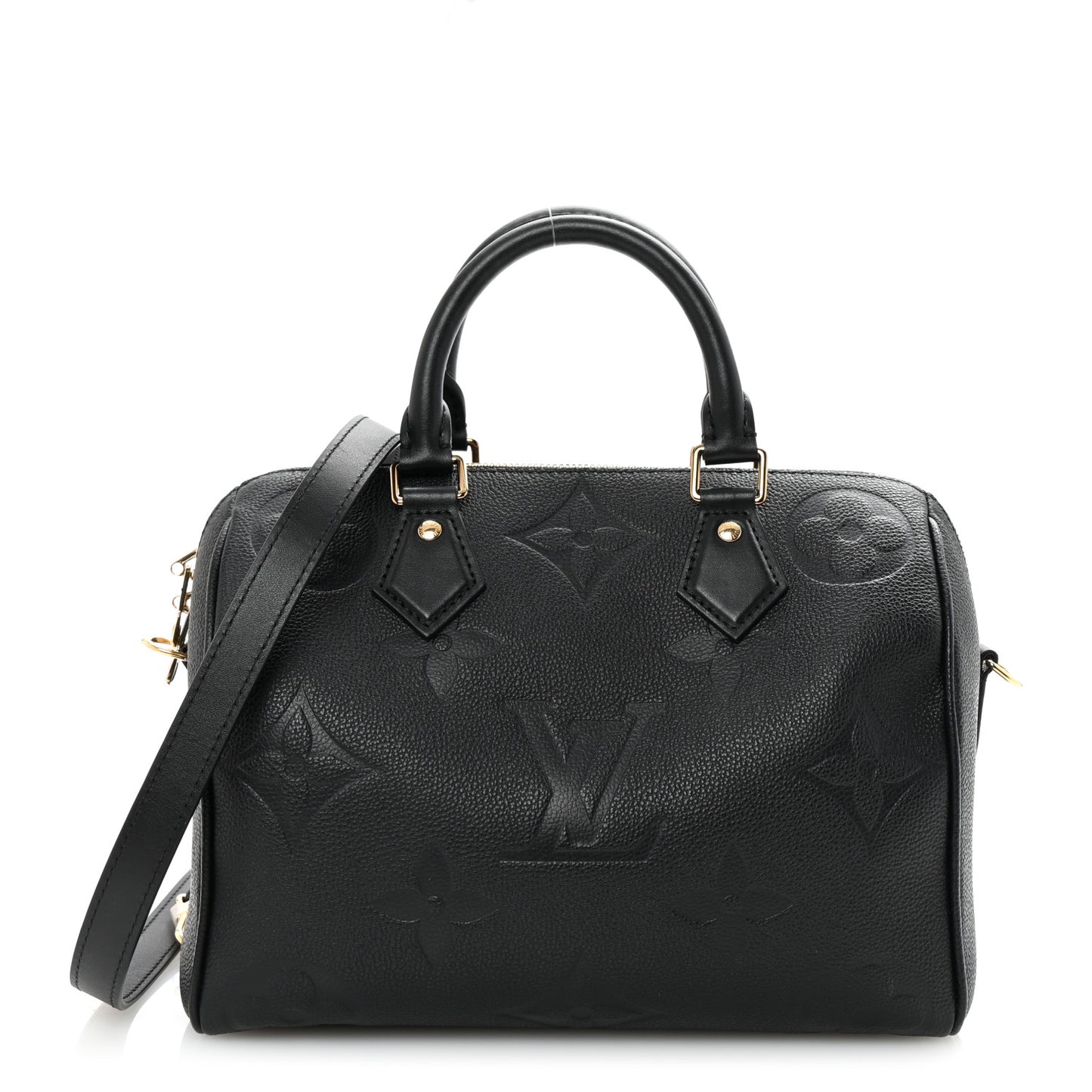 Empreinte Monogram Giant Speedy Bandouliere 25 Black