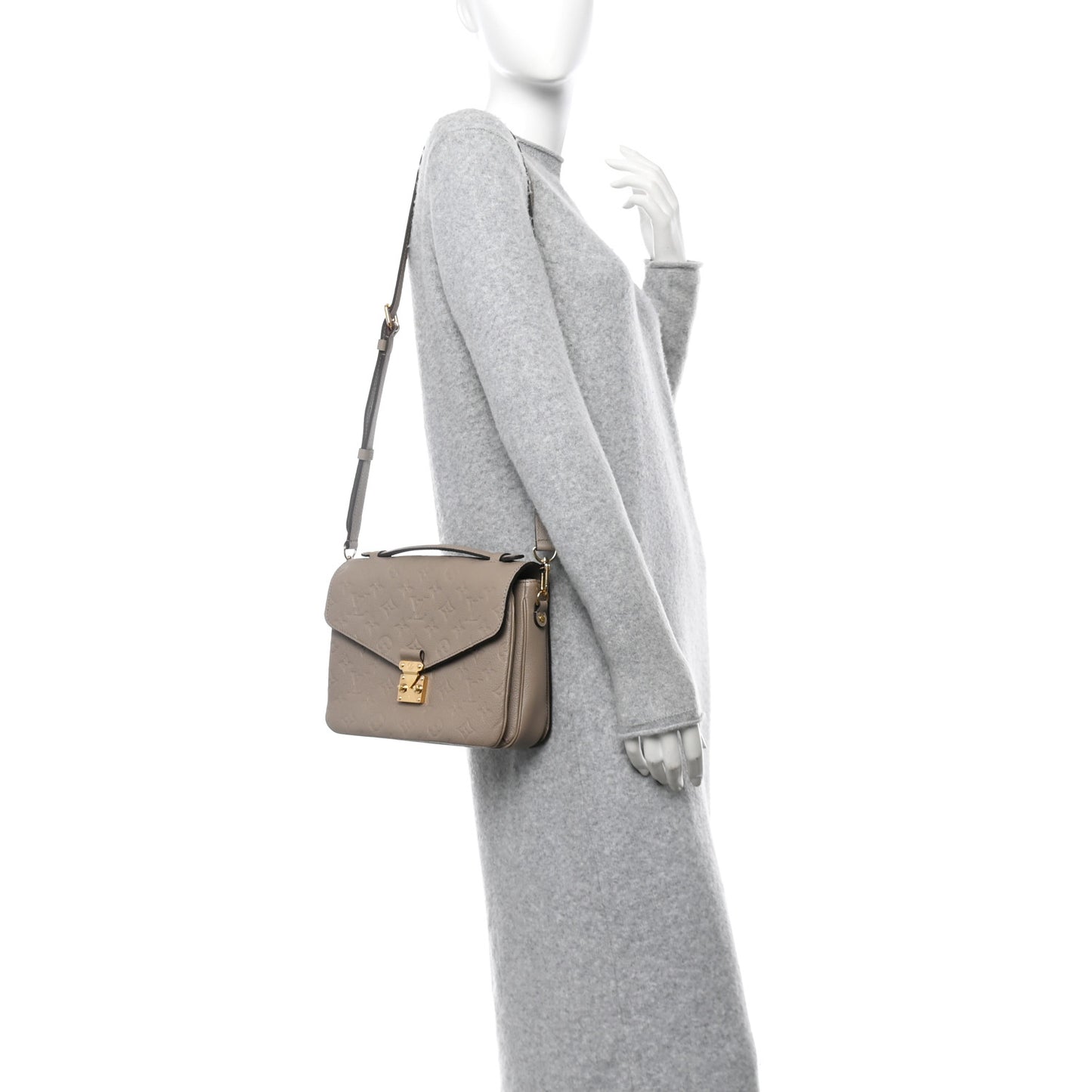 Empreinte Pochette Metis Tourterelle