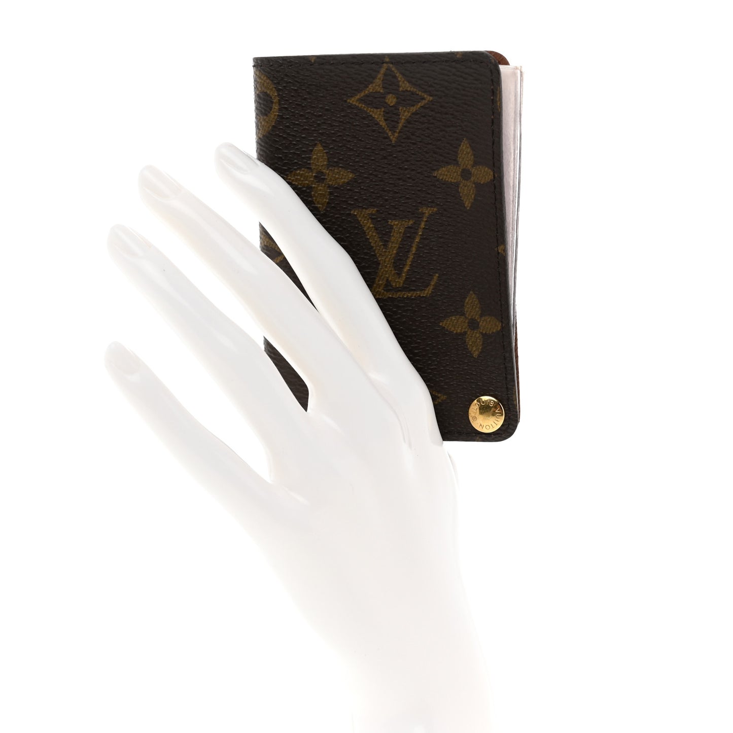 Monogram Credit Card Photo Holder