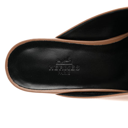 Hermes Goatskin Oz Mules 36.5 Rose Perle Multicolor 7 of 8