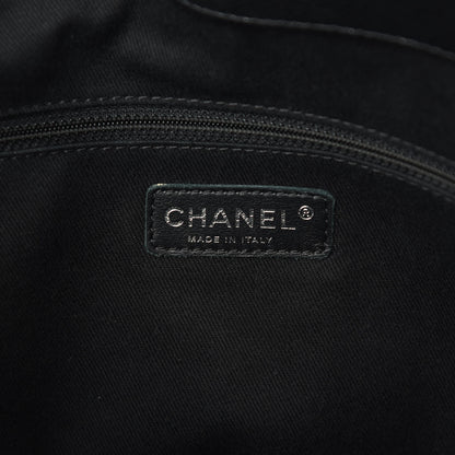 Chanel Caviar Quilted CC Timeless Soft Tote Black 6 of 12