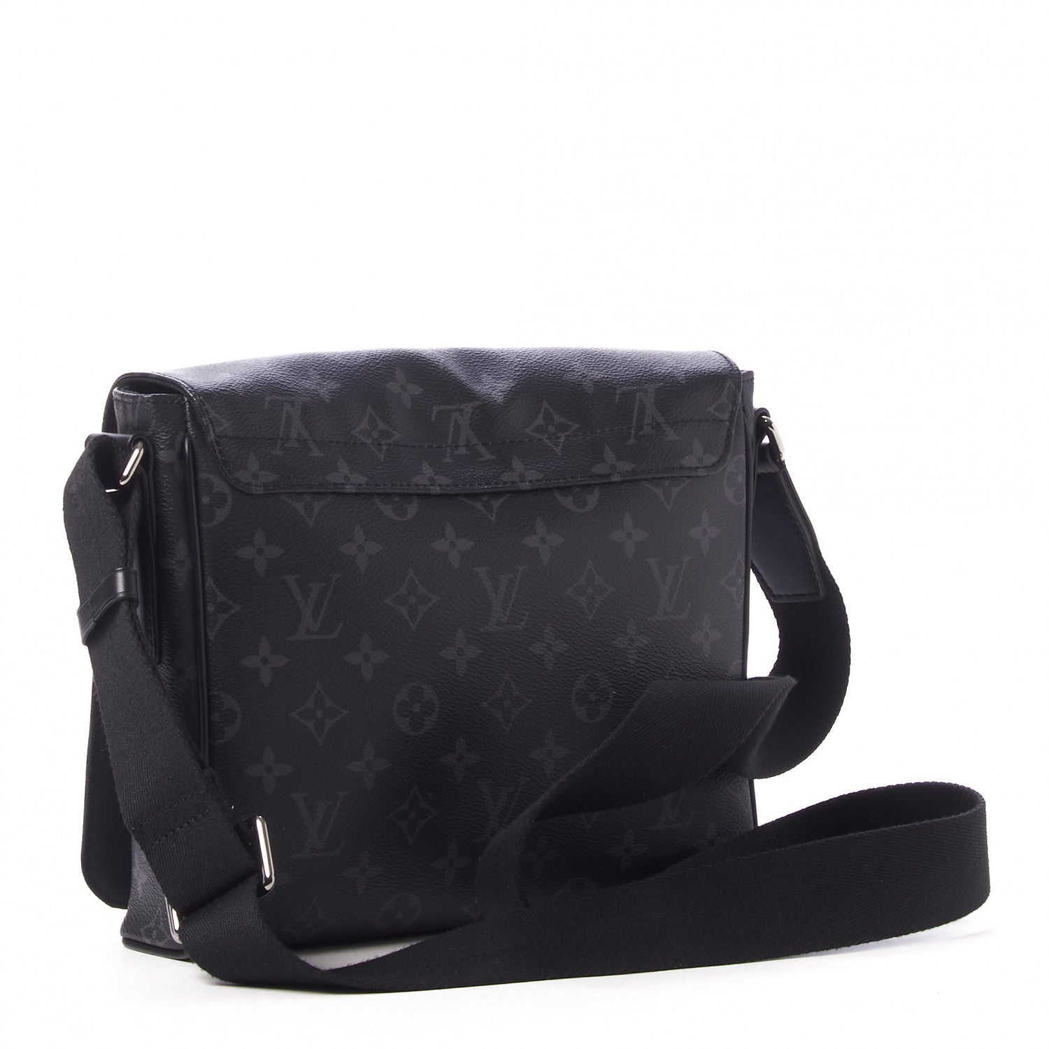 Louis Vuitton Monogram Eclipse District PM Black 2 of 7
