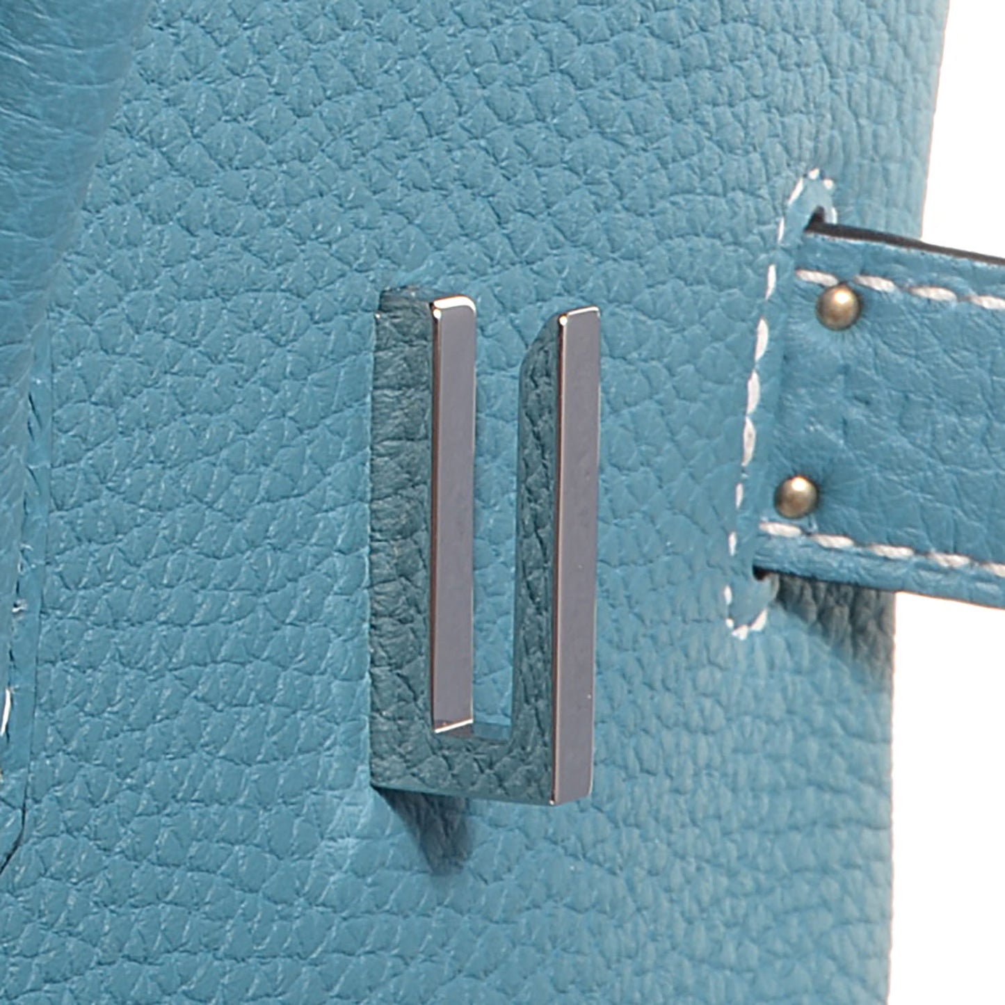Togo Birkin 35 Blue Jean