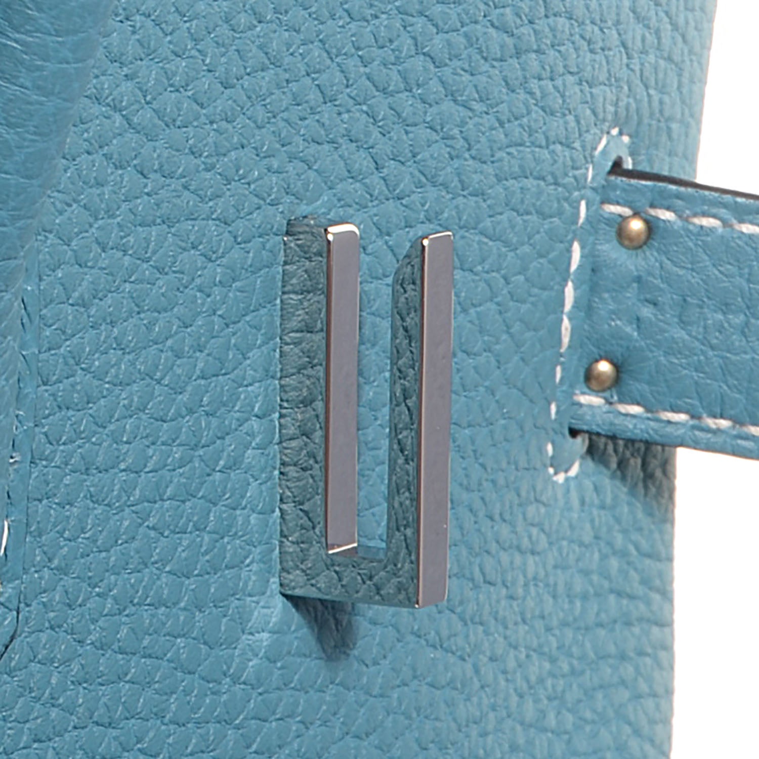 Hermes Togo Birkin 35 Blue Jean 20 of 26