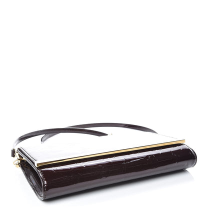 Louis Vuitton Vernis Ana Clutch Amarante 5 of 9