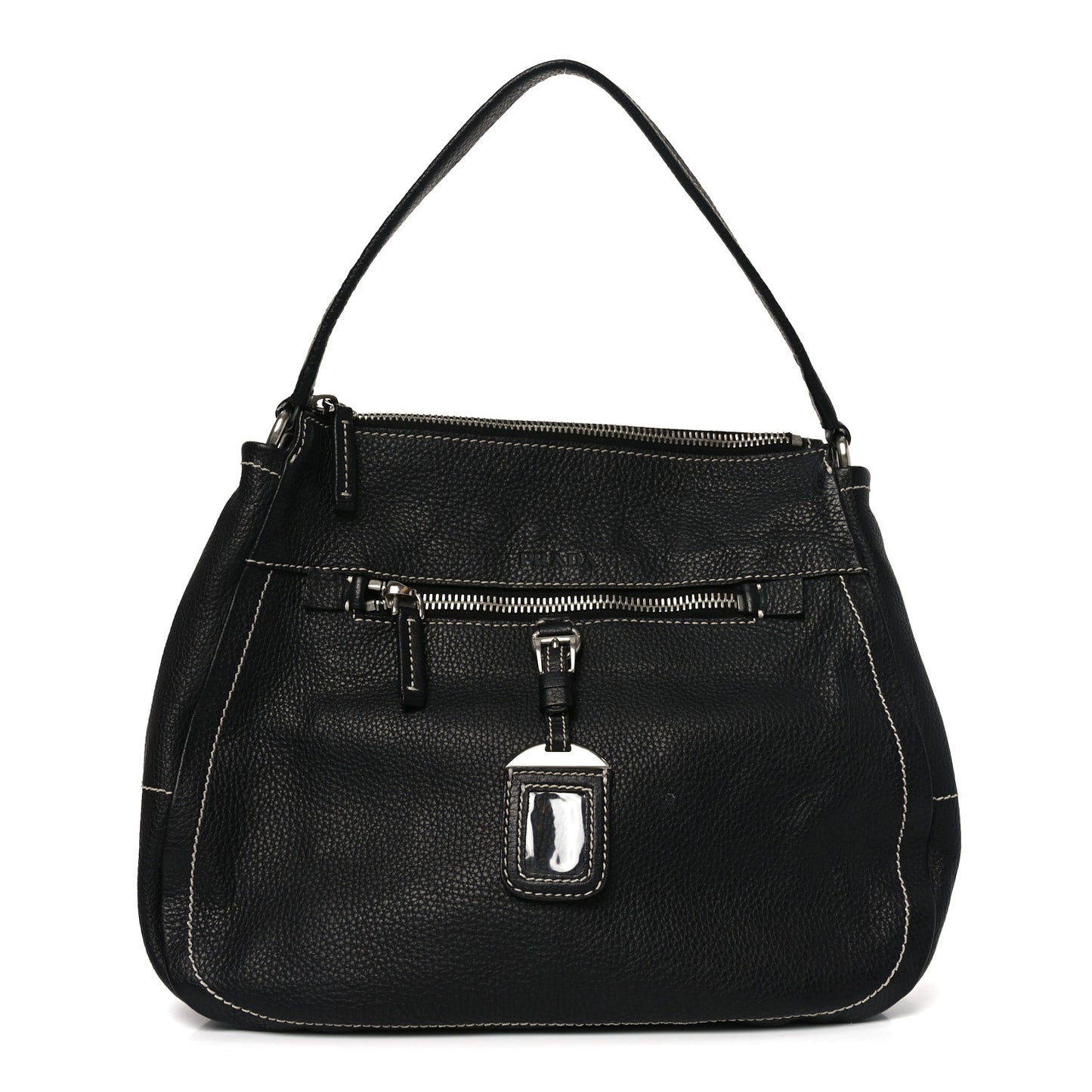 Vitello Daino Hobo Black