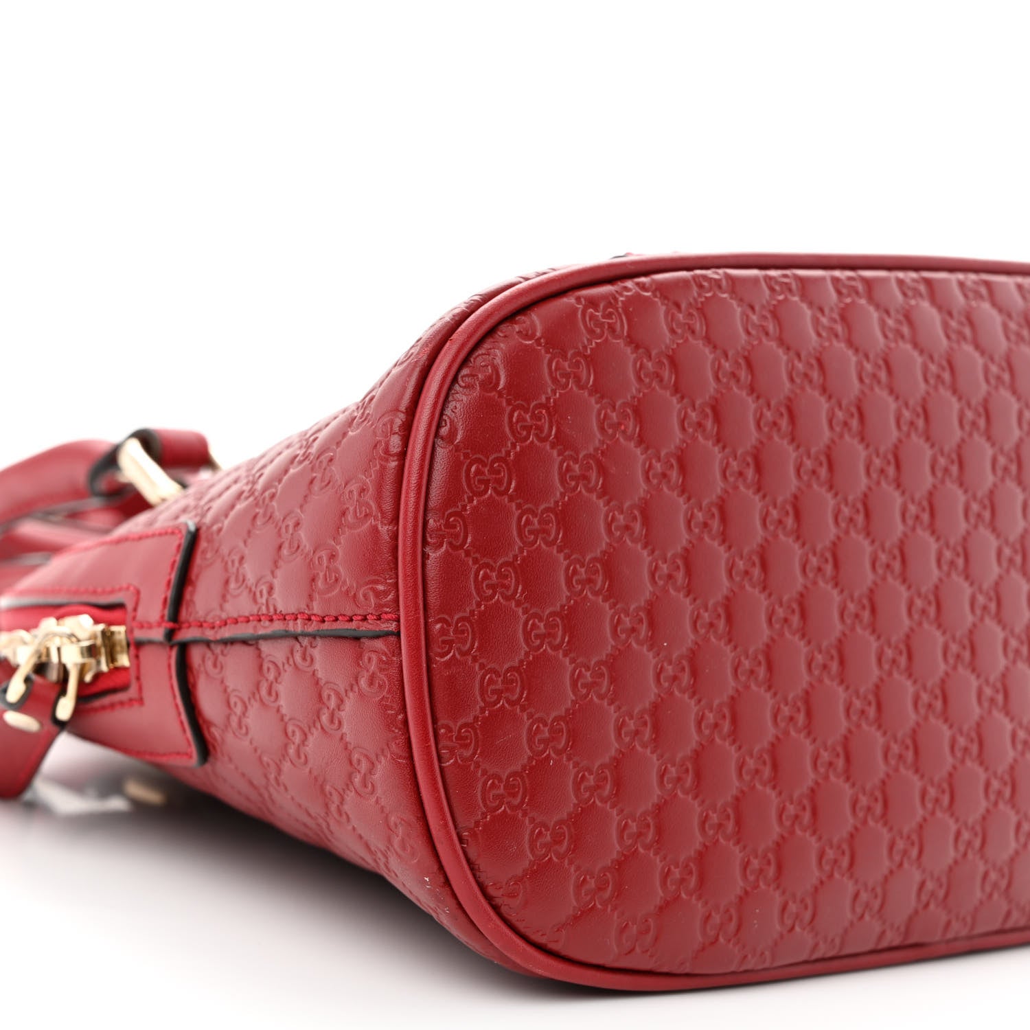 Gucci Soft Microguccissima Mini Dome Bag Rosso 10 of 12
