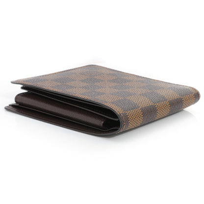 Louis Vuitton Damier Porte-Billets Mens Billfold Wallet w Coin Purse 3 of 6