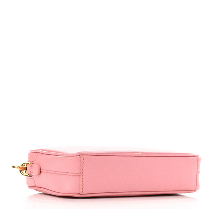 Prada Saffiano Lux Small Camera Crossbody Bag Petalo 4 of 12