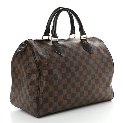 Louis Vuitton Damier Ebene Speedy 30 3 of 10