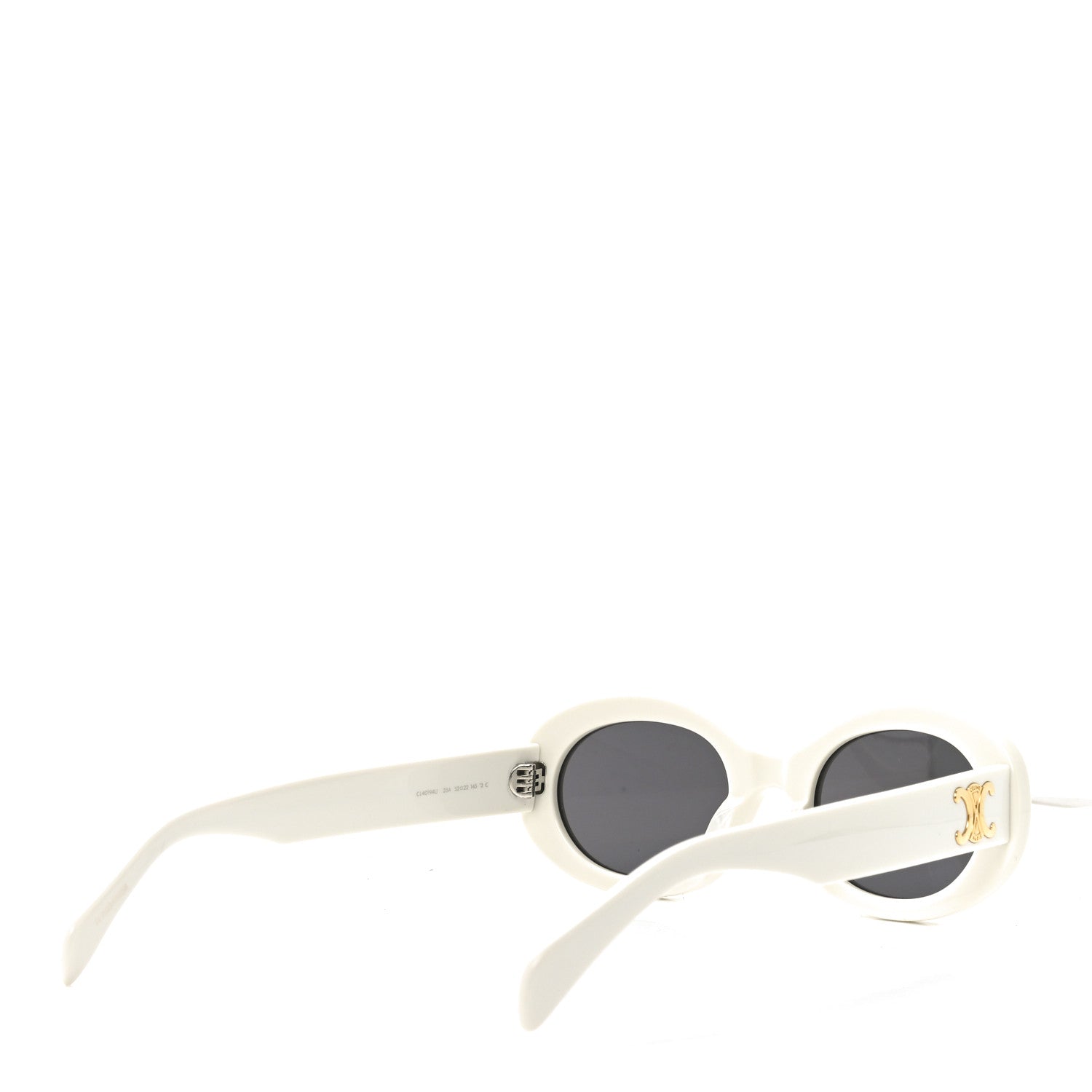 Celine Acetate Triomphe 01 Sunglasses CL 40194U White 4 of 7