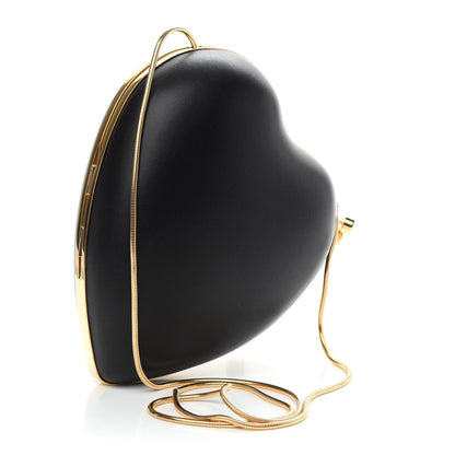 Saint Laurent Calfskin Monogram Love Box Bag Black 3 of 8