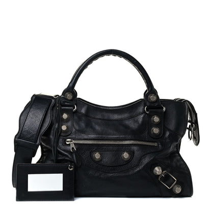 Balenciaga Agneau Giant 21 Silver Hardware City Black 1 of 4
