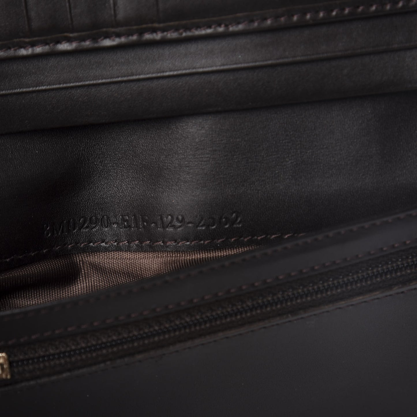 Zucca Continental Wallet Tobacco