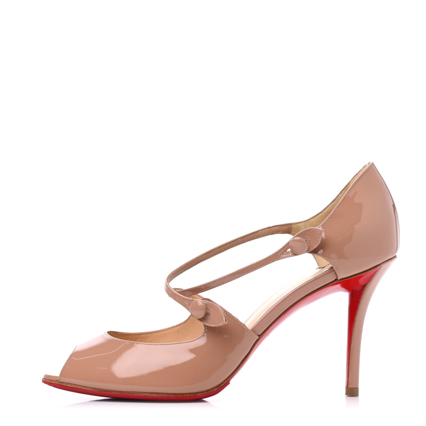 Patent Debriditoe 85 Pumps 38.5 Nude