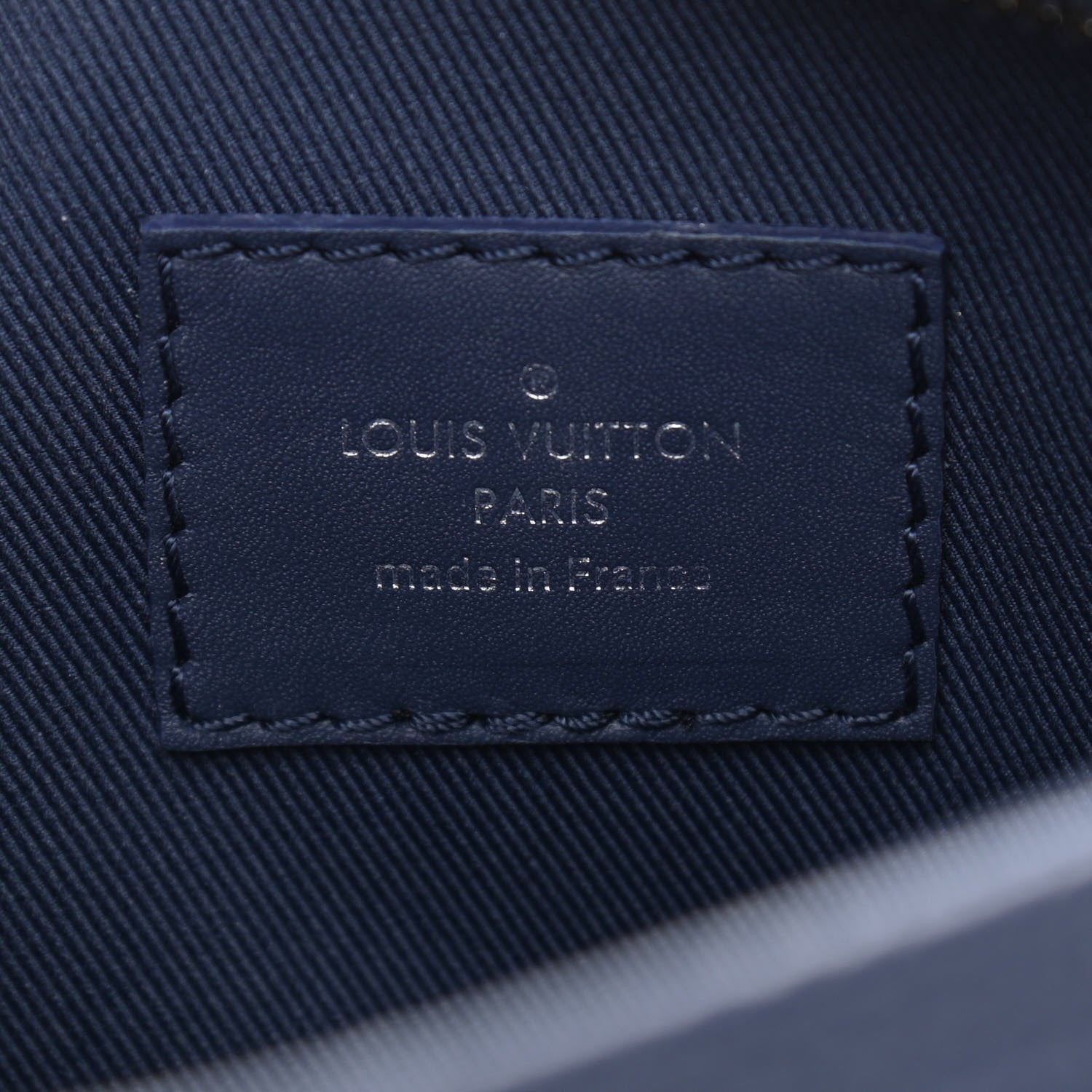 Louis Vuitton Monogram Ink Watercolor Keepall XS Blue 6 of 9