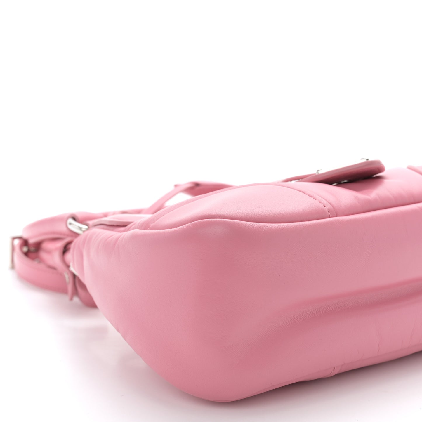 Nappa Soft Padded Re-Edition 2002 Moon Bag Geranio