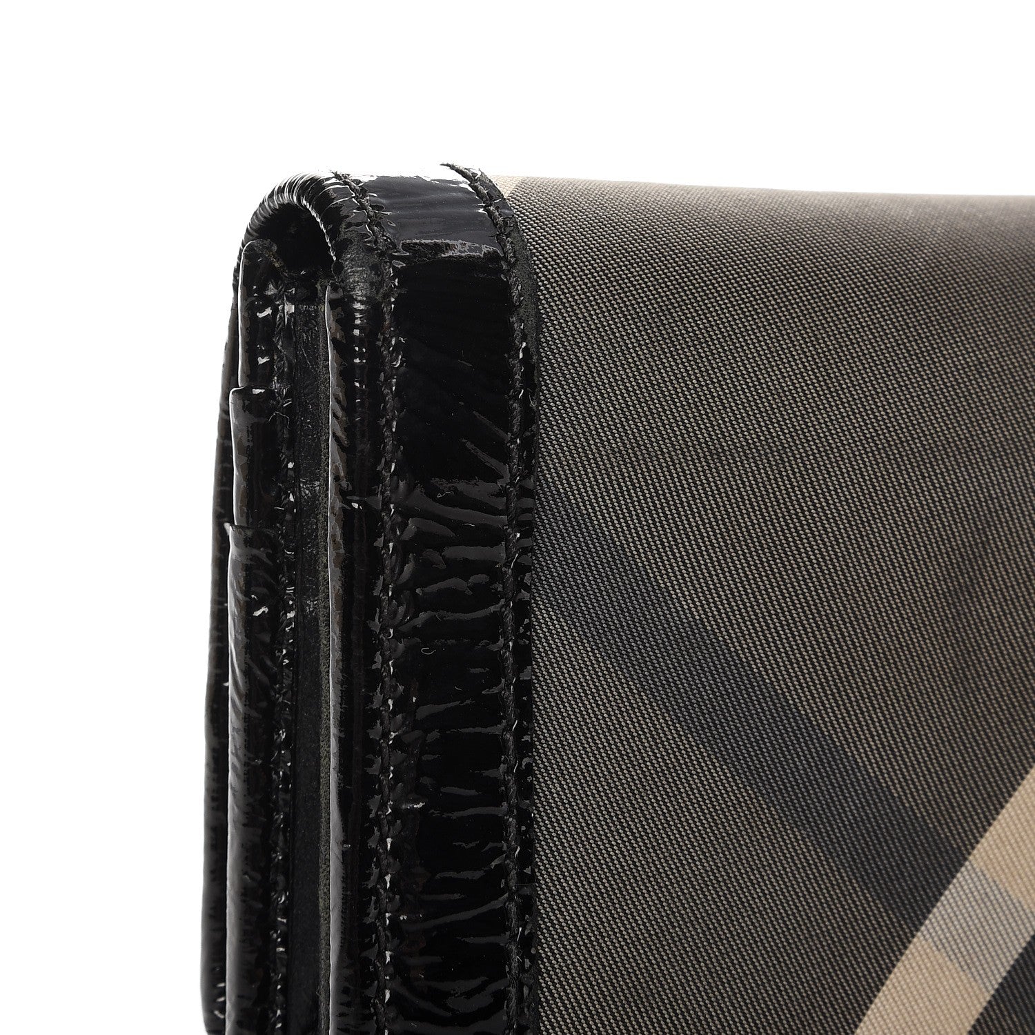 Burberry Beat Check Penrose Continental Wallet Black 8 of 16