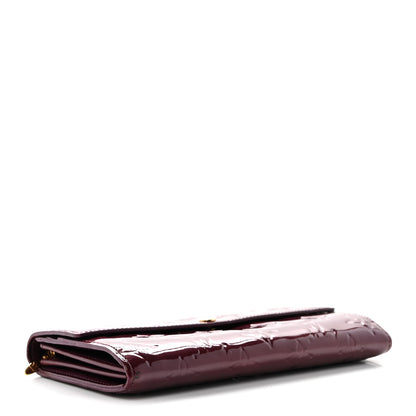 Louis Vuitton Vernis Sarah Wallet Violet 4 of 7