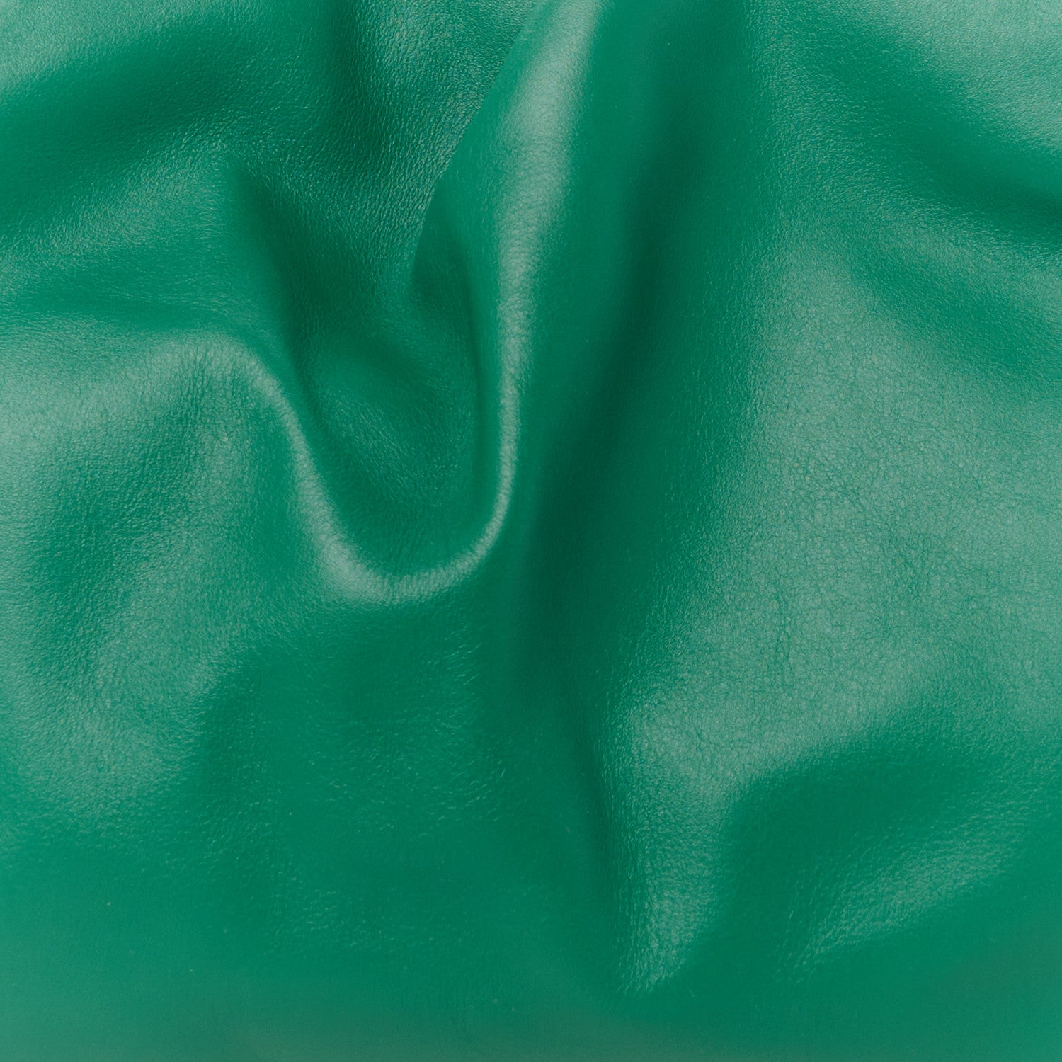 Bottega Veneta Smooth Butter Calf The Pouch Oversized Clutch Racing Green 9 of 11