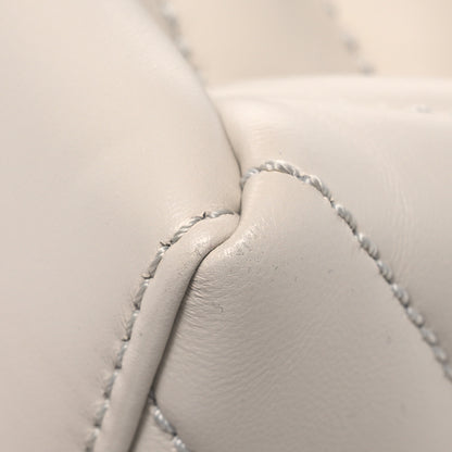Off-White Calfskin Diagonal Quilted Jackhammer 19 Shoulder Bag White 13 of 16