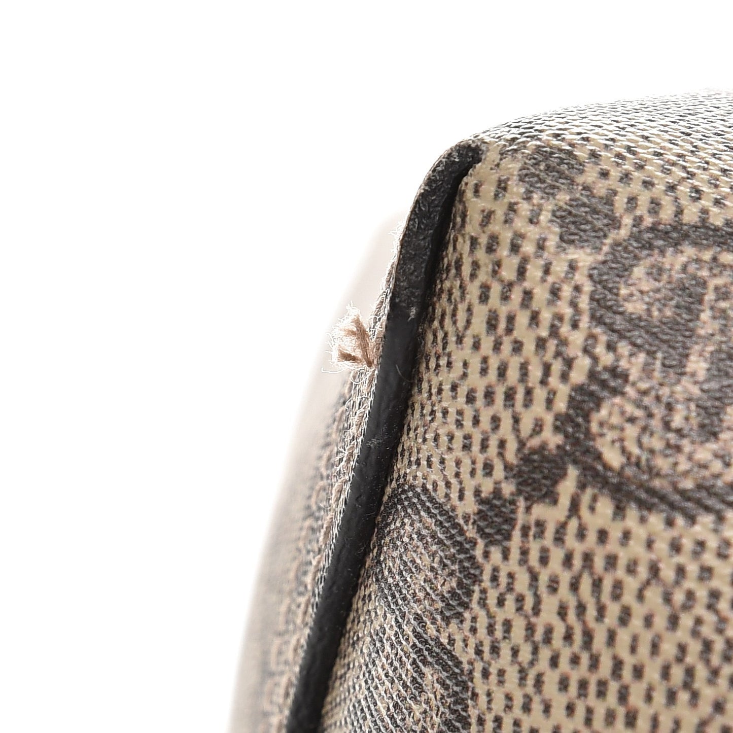 GG Supreme Monogram Small Reversible Tote Beige Black