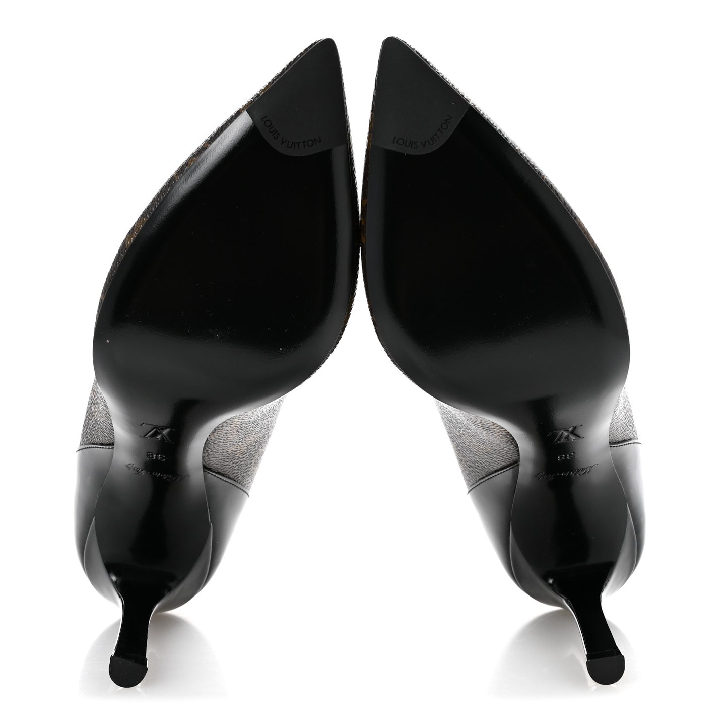 Monogram Cherie Pumps 38 Black