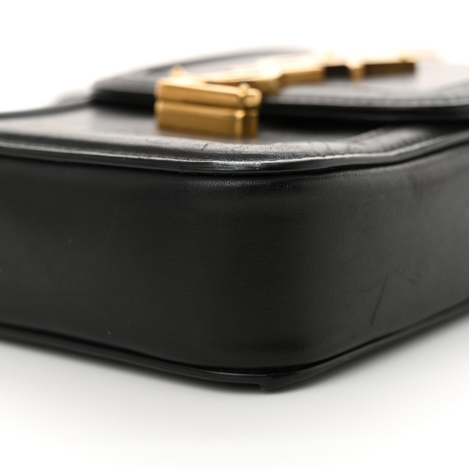 Saint Laurent Smooth Calfskin Mini Solferino Satchel Black 10 of 15