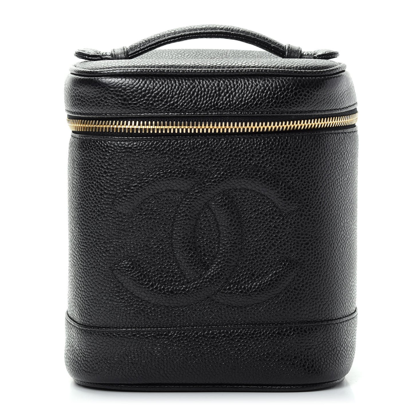 Caviar Cosmetic Vanity Bag Black