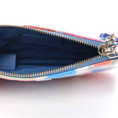 Chanel Patent Calfskin Printed Quilted Small Cosmetic Case Multicolor 5 of 8