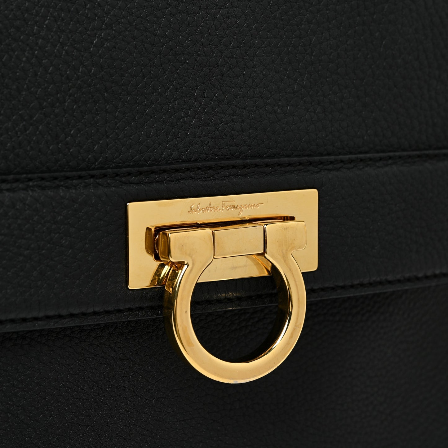 Calfskin Medium Sofia Satchel Black