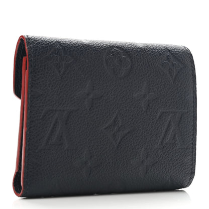 Louis Vuitton Empreinte Victorine Wallet Marine Rouge 3 of 10