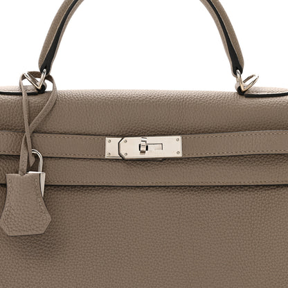 Hermes Togo Kelly Retourne 32 Gris Asphalte 8 of 18