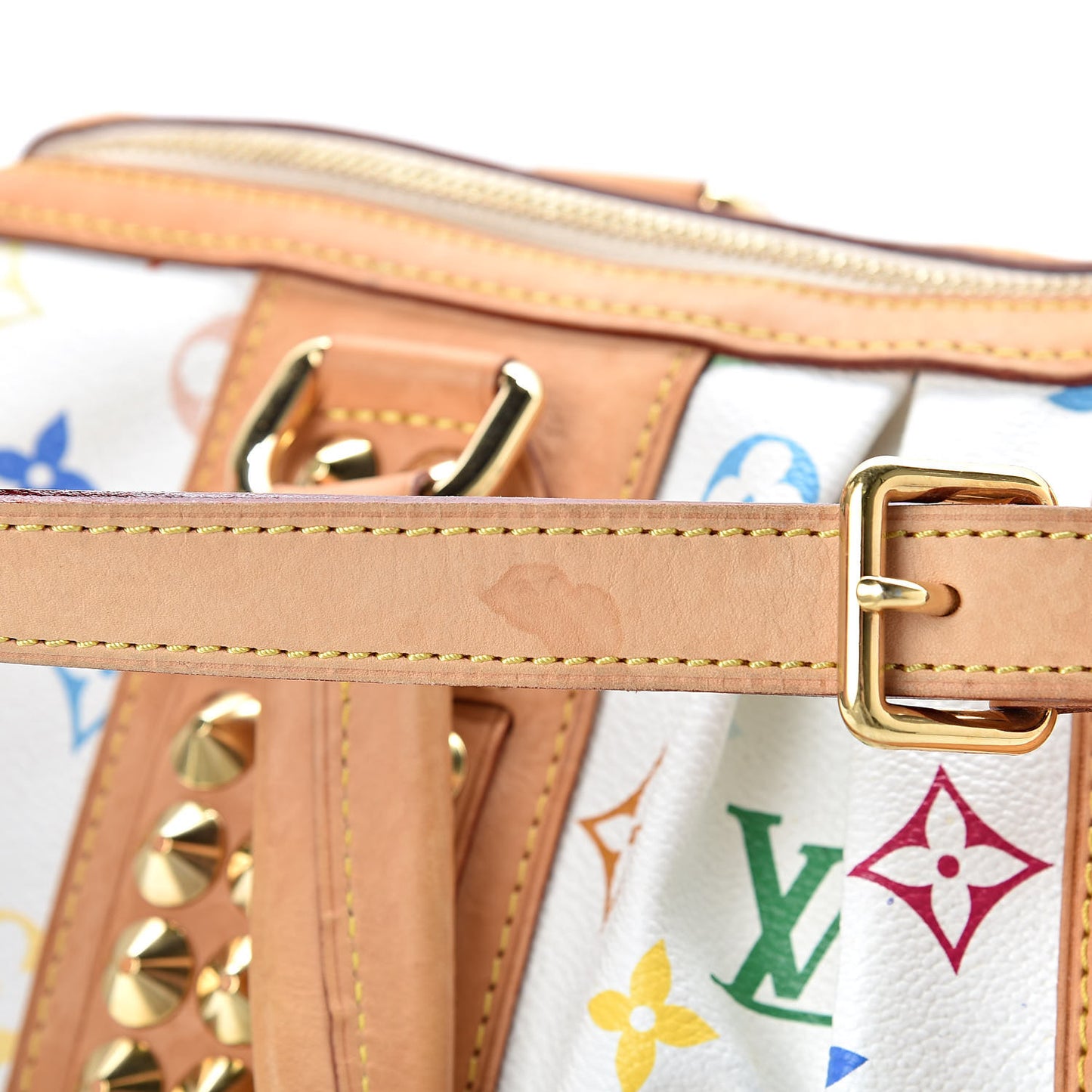 Monogram Multicolor Courtney MM White