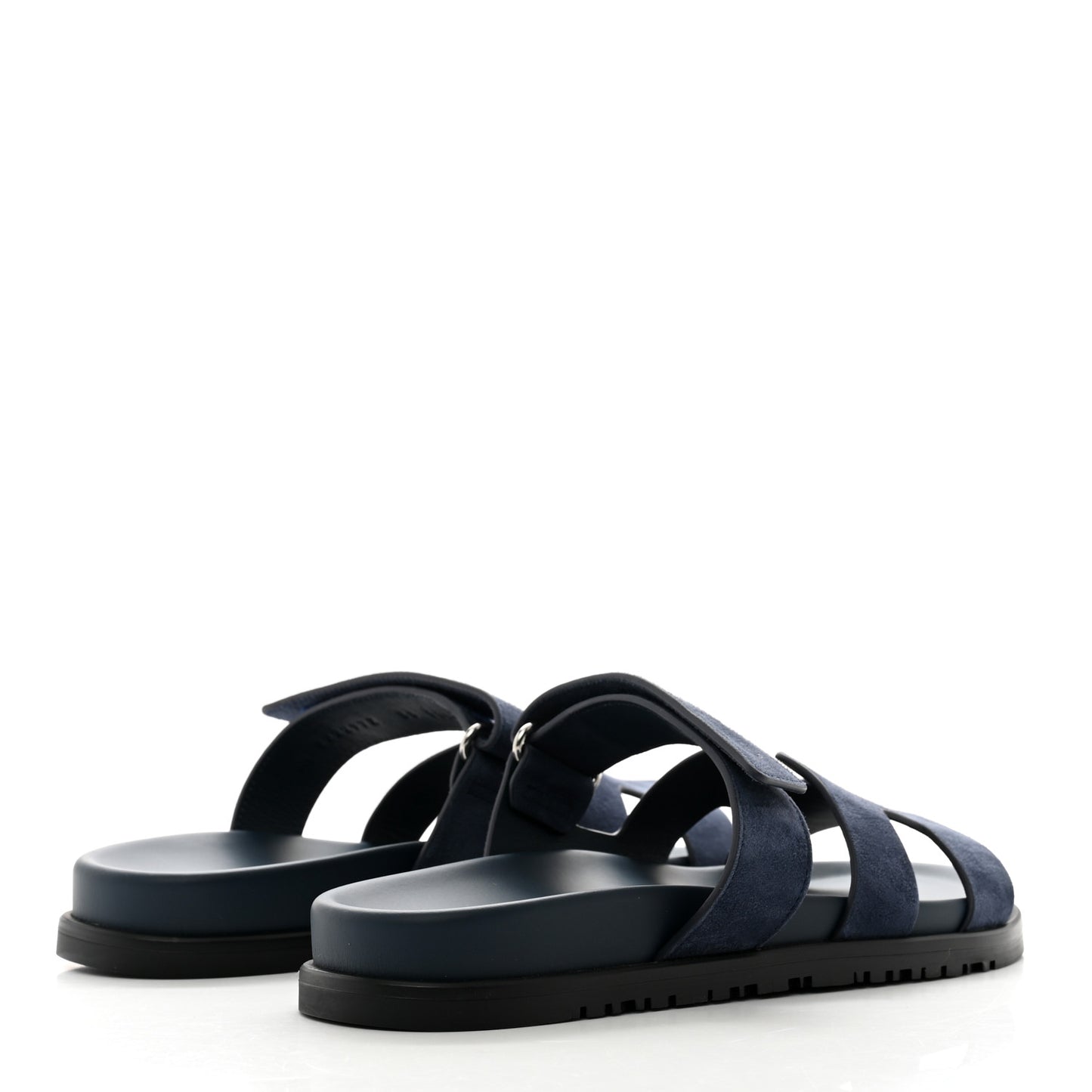 Suede Goatskin Womens Chypre Sandals 38 Bleu Celeste