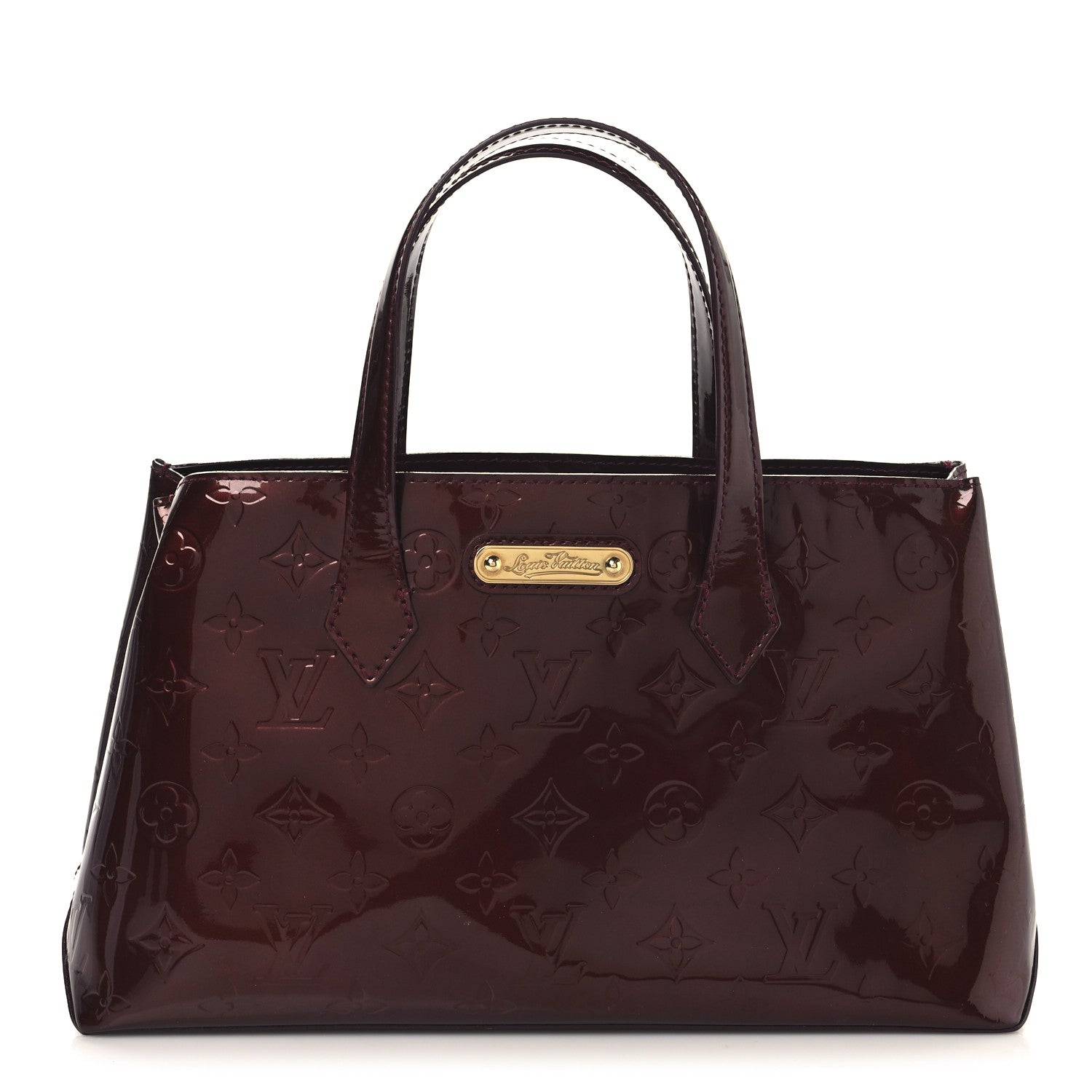 Louis Vuitton Vernis Wilshire PM Amarante 1 of 12