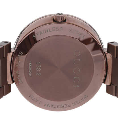 Gucci Stainless Steel 42mm Interlocking Quartz Watch Grey 4 of 5