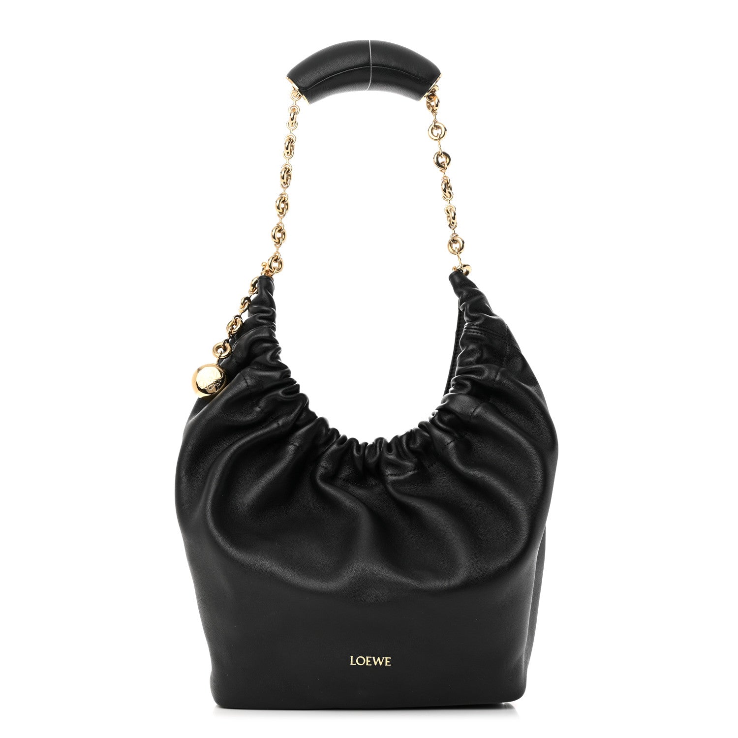 Loewe Nappa Small Squeeze Bag Black 1 of 13