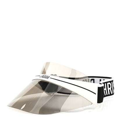 Christian Dior Mirrored DiorClub1 Sun Visor Silver 1 of 10
