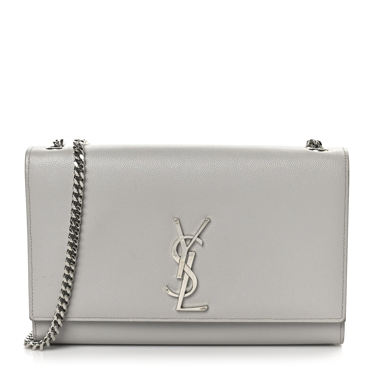Grain De Poudre Medium Classic Monogram Kate Satchel Souris