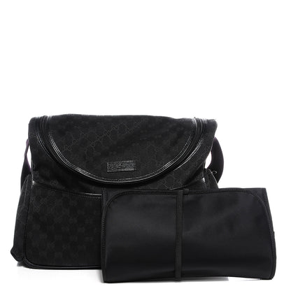 Gucci Monogram Large Diaper Bag Black 5 of 10